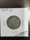 1918 D Standing Liberty Quarter - Mid Grade -