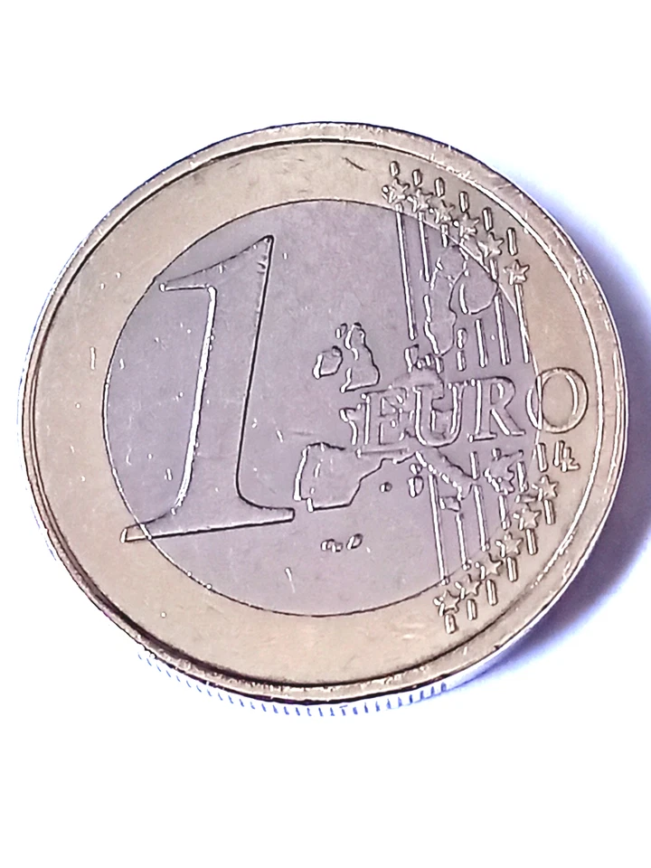 1 Euro 1999. 1er type, 1er frappe, Liberté Égalité Fraternité. France. - Photo 2/2