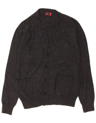 Robe Di Kappa Mens Cardigan Sweater Medium Grey CA09