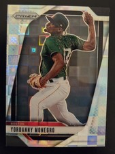 Yordanny Monegro 2025 Panini Prizm Silver Pandora /199 Card #25 Boston Red Sox