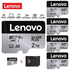 LENOVO 1TB 512GB 256GB 128GB Micro TF SD Card High Speed Class Flash Memory