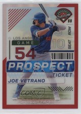 2024 Panini Prospect Edition Red Prizm 136/199 Joe Vetrano #47 19kh