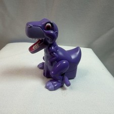 1997 Burger King Land Before Time Chomper Wind Up Purple Dinosaur