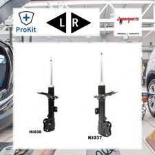2x Japanparts Stoßdämpfer Links, Rechts für Citroën C4 AIRCROSS Peugeot 4008