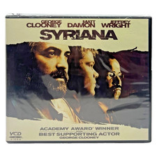 Syriana Video CD VCD - George Clooney Matt Damon, 2005 - New Sealed READ