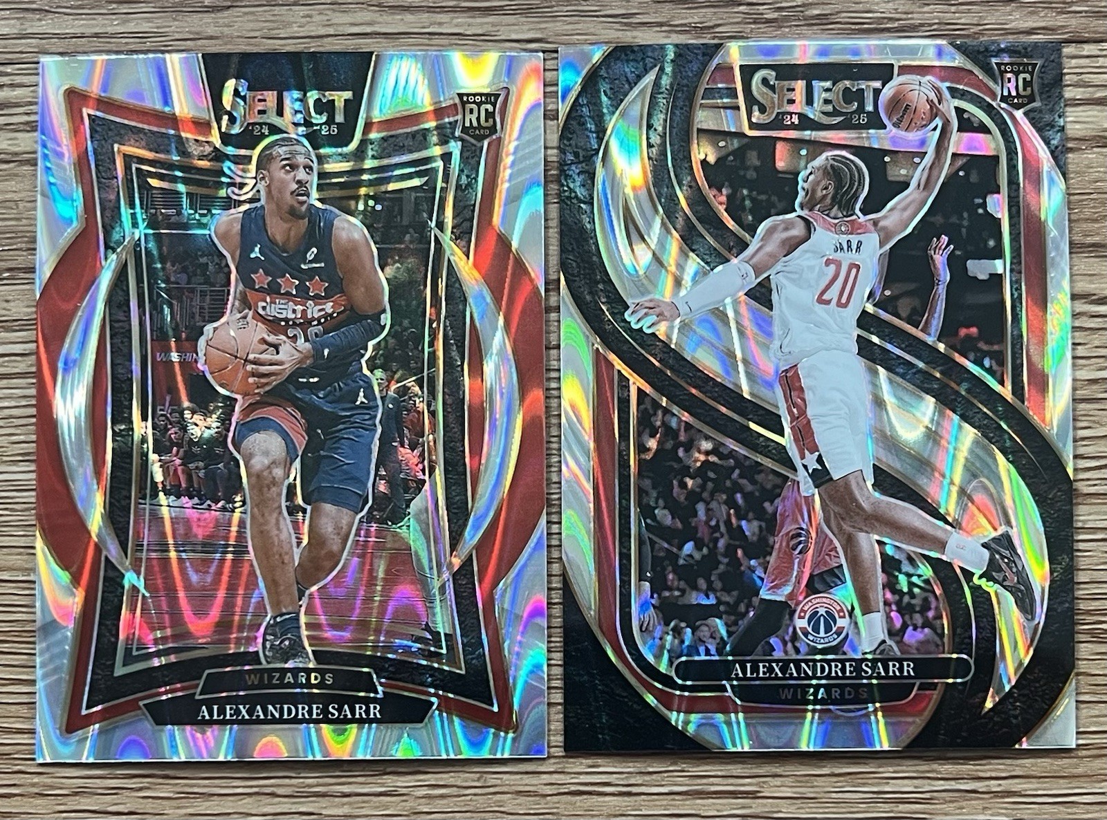 ALEXANDRE SARR 2024-25 SELECT RC’s CONCOURSE 73/PREMIER 185 TECTONIC WIZARDS!