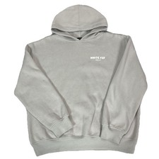White Fox Vol.3 Womens Size L/XL Hoodie Pullover Moon Beige Hooded Sweatshirt