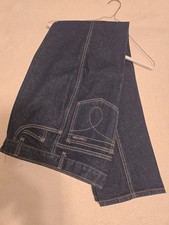Deadstock Vintage Calvin Klein Indigo Straight Fit Jeans sz 10 USA Made 80  s