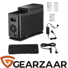 Kompressor Kühlbox 8L 12V 230V Mittelkonsole mit Gefrier-&Kühlfach für VW T5 APP