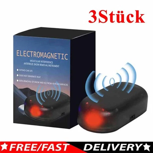 3er Set Mikrowellen Molekular Auto Enteiser Frostschutzmittel Enteisung Gerät - Bild 1 von 24