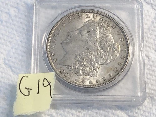 1889 MORGAN SILVER DOLLAR BEAUTIFUL CONDITION LOT #G19