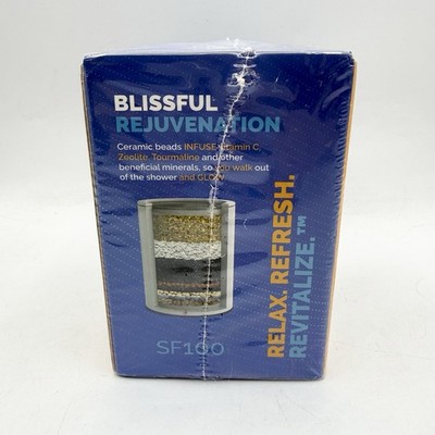 AquaBliss High Water Output Revitalizing Shower Filter SF100 Multi-Stage NEW