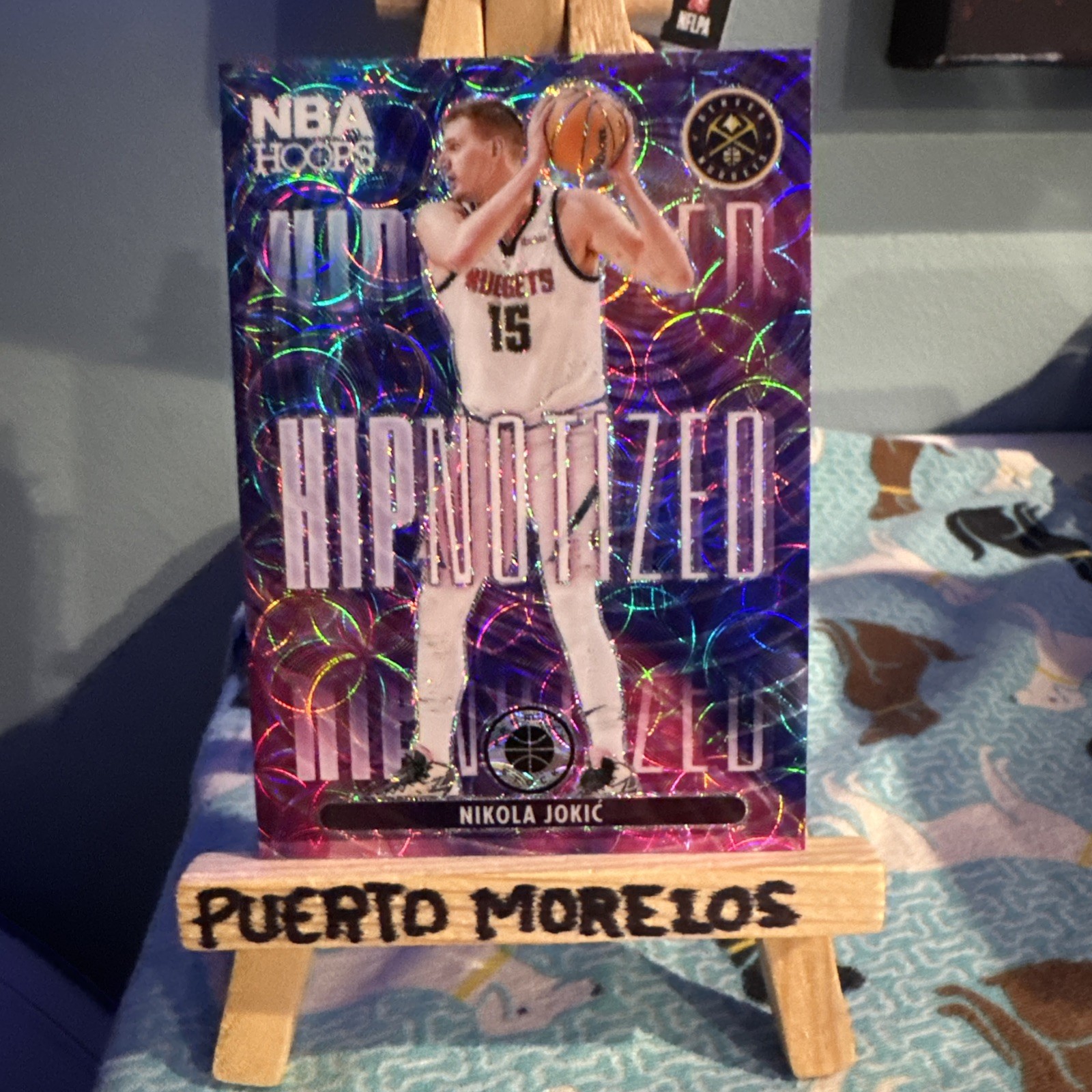 2023-24 Hoops Premium Stock HIPnotized Premium #1 Nikola Jokic SP NUGGETS