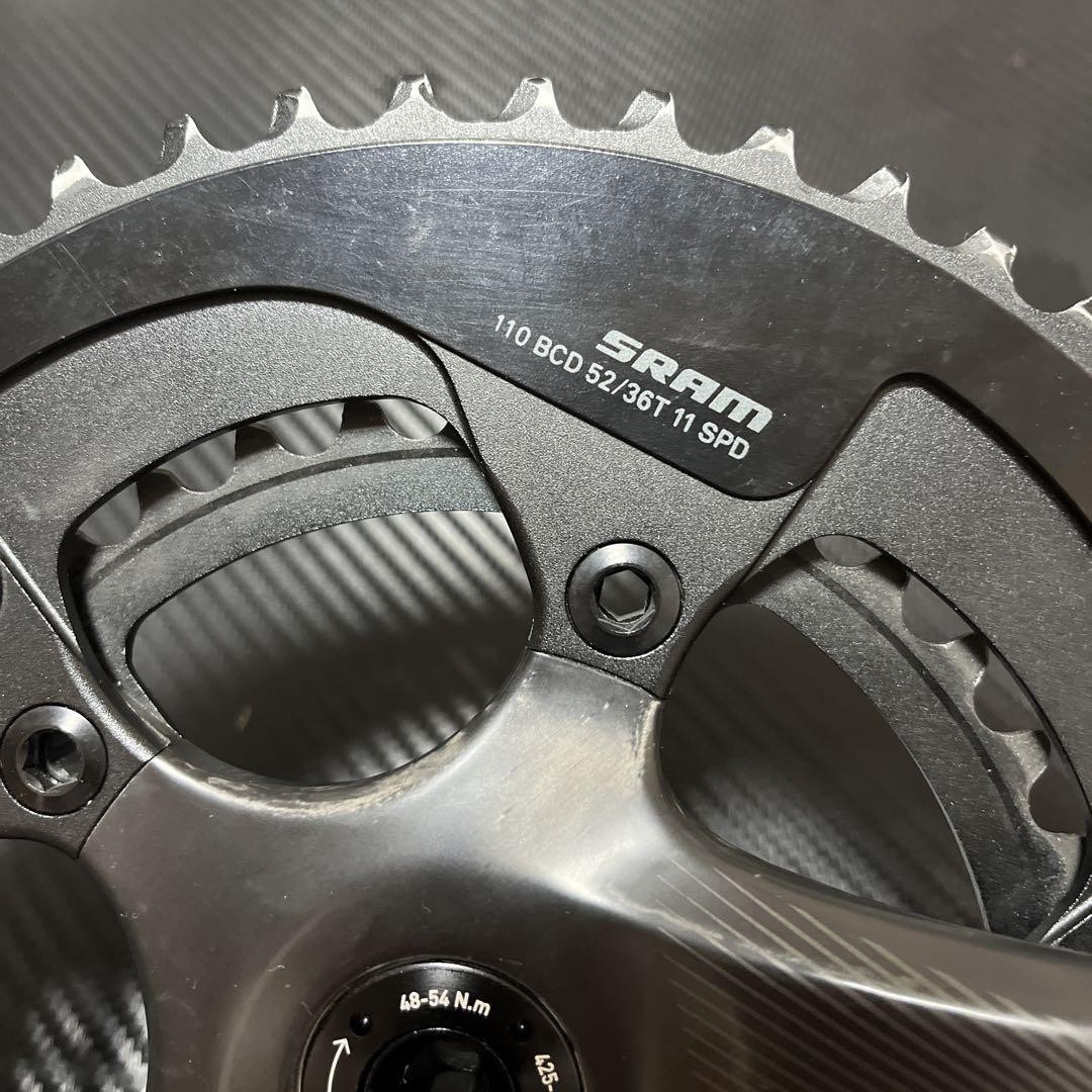 SRAM RED22 Carbon Crankset 52-36 170mm PF30 | eBay