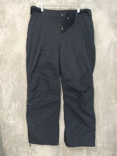 Cabelas Pants Mens XL Black Nylon Gore Tex Waterproof Rain Wind Hiking Camping