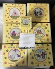 Fenton Holiday Parade Art Glass Animal Figurines - Complete Set of 7