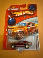 Hot Wheels 1 64 2007 Holiday Rods Red 1970 Ford Mustang Mach 1 1 of 6 L0095