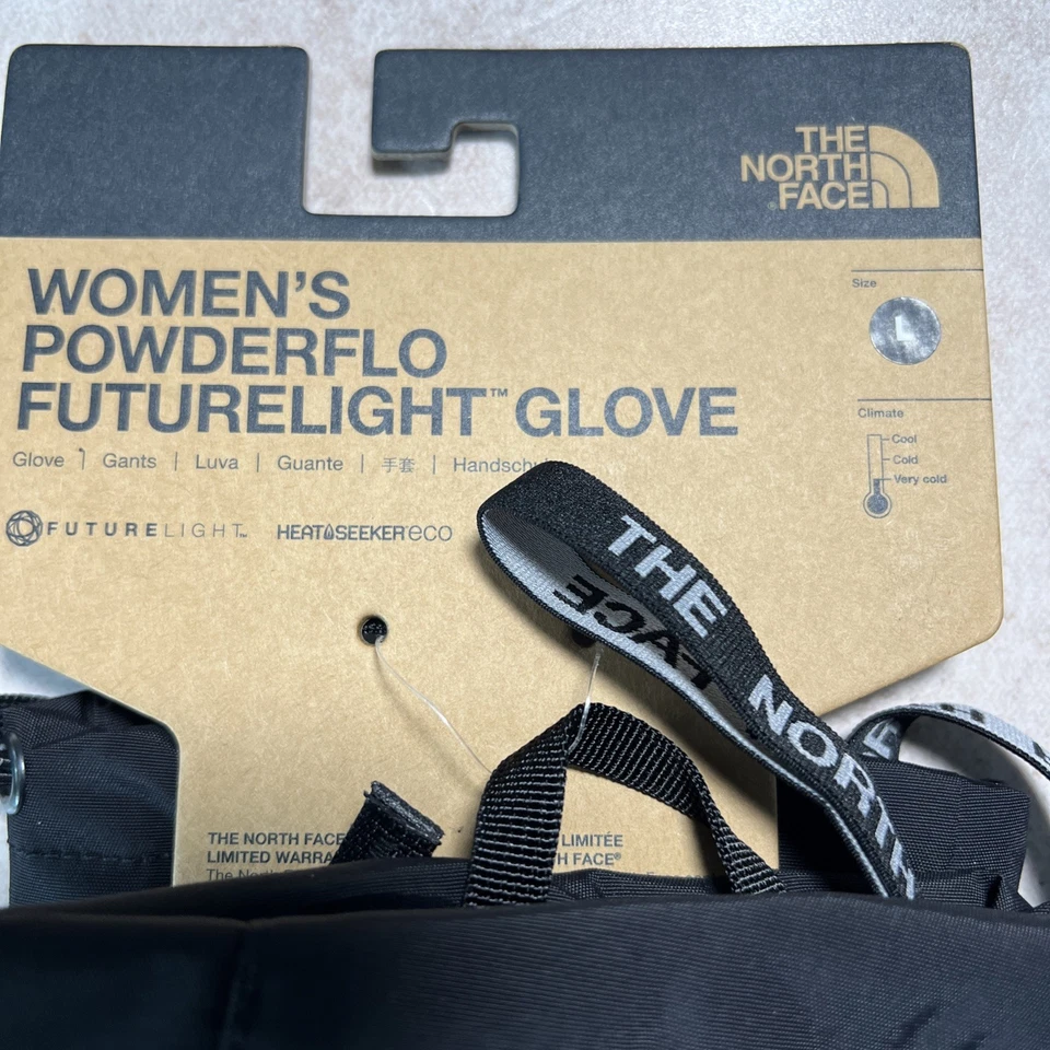 The North Face 女式 L Powderflo Futurelight 手套极冷防水 100 美元 — 第 4/4 张图片