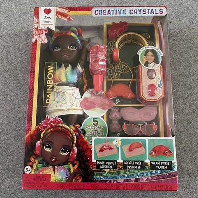 Rainbow High Creative Crystals Iris Bow Puppe