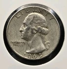 1964-D 90% Silver Washington Quarter US Mint Denver