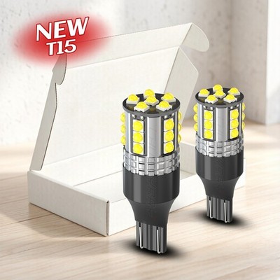 2x 921 912 T15 Back Up Reverse Light Bulbs For Nissan Altima 2012-2020