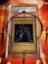 Yugioh! PSA 10 The Legend Of Blue Eyes White Dragon 2010 Tri-Horned Dragon SR