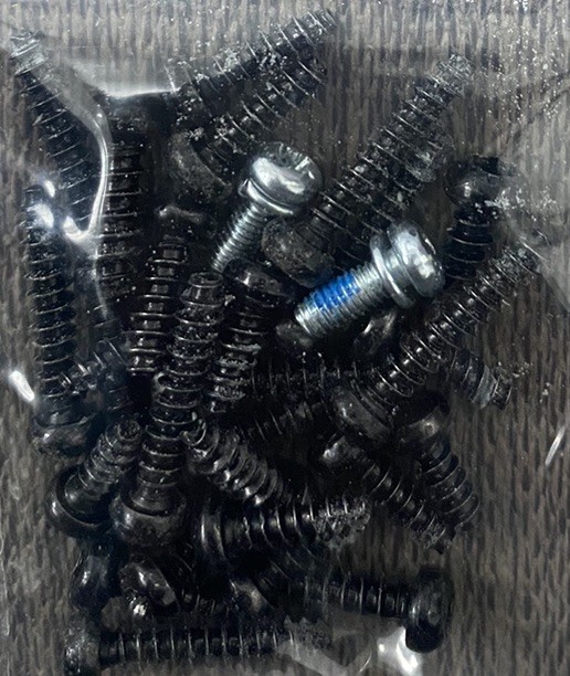 Numatic Henry HEN100 Cordless Vacuum Cleaner Brush Head Screws Part Only
