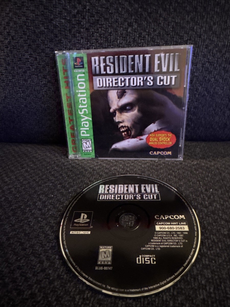 Resident evil 1 ps1 original directors cut - Jogos de Vídeo Game