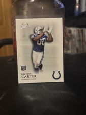 Delone Carter 2011 Topps Legends Rookie Card 8 Indainapolis Colts Syracuse. rookie card picture