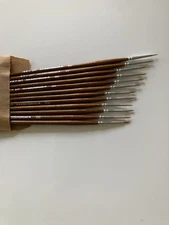 Grumbacher new red sable paint brushes