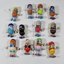 Lot Of 12 Mighty Beanz BendEms RARE Figures