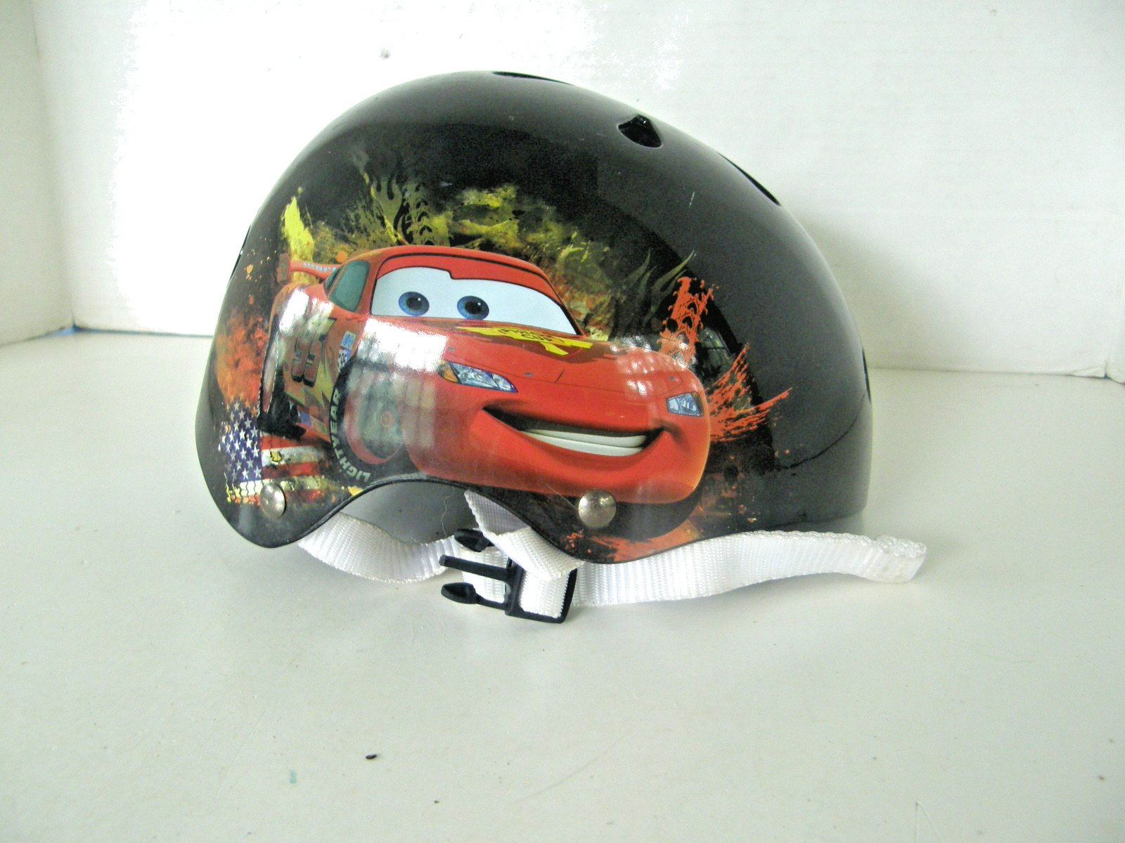 Disney Pixar Cars Kids Helmet Skate, bike, Multicolor Matte 