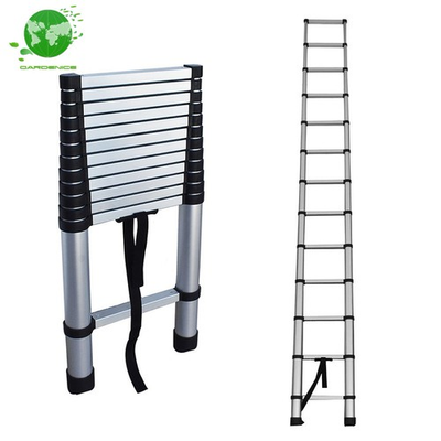 #ad Telescopic Extension Ladder Aluminum Multi Purpose Folding 10.5 12.5 14.5FT $59.24
