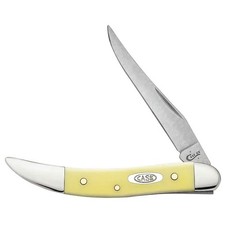 Case WR XX Pocket Knife Yellow Synthetic Small Texas Toothpick Cv Item 091 -...