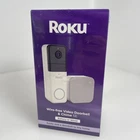 Roku Wire-Free Video Doorbell & Chime SE | HD WiFi Smart Cam | New Sealed