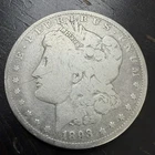 1893 O Morgan Silver Dollar (Key Date) VG Scratches