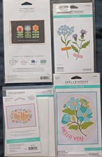 Spellbinders Paper Arts Cutting Dies Lot of 4