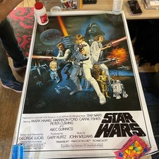 STAR WARS 1993, A New Hope Vintage 24  X 36  ...