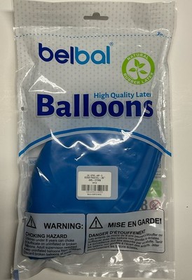 Bag Of 5 PCs Belbal 36 Latex Balloons Pastel Color