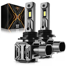 AUXBEAM 9006 LED Headlight Bulbs Low Beam White Super Bright 6500K 110W 30000LM