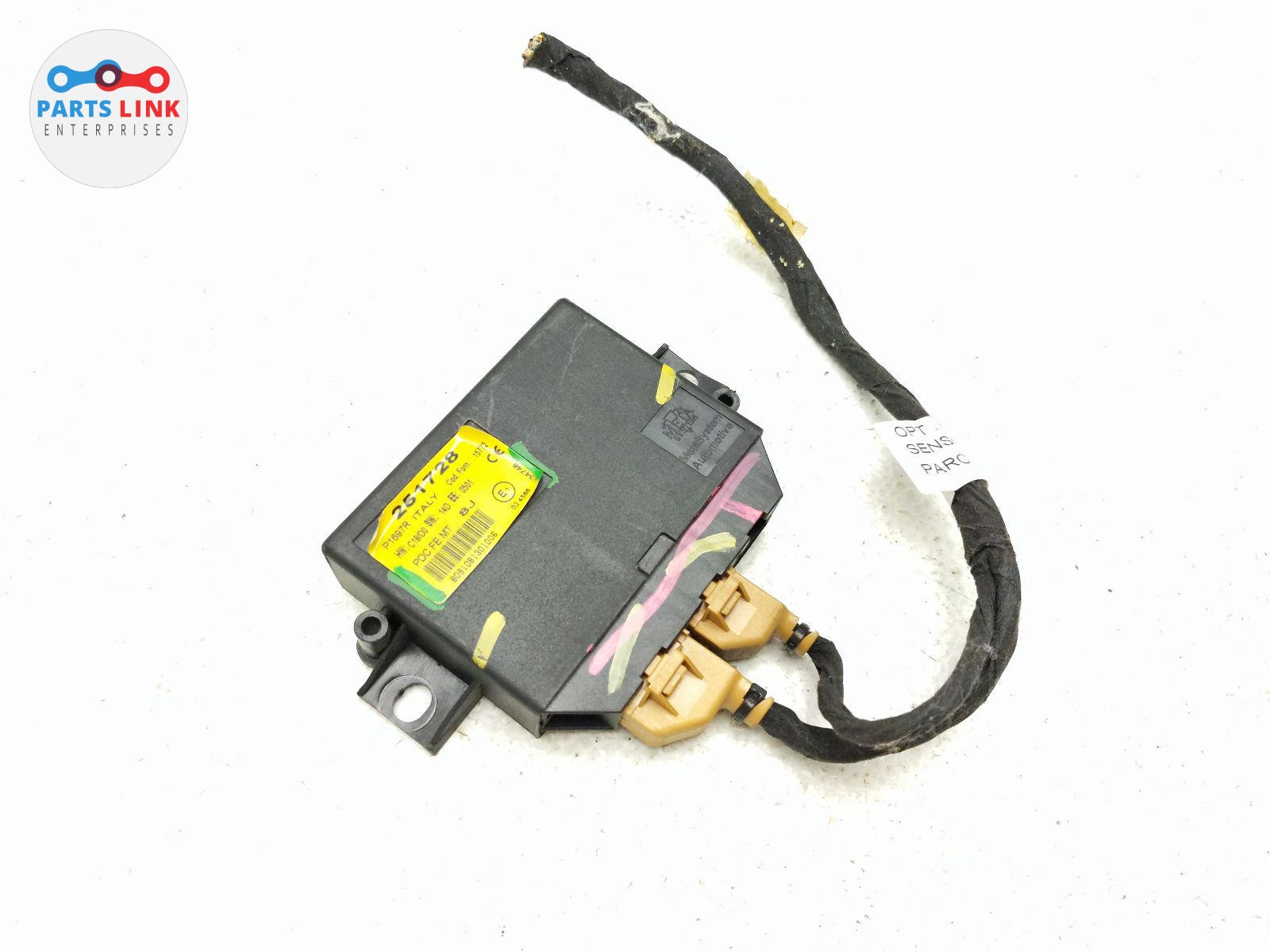 2007-16 MASERATI GRANTURISMO PARK ASSIST PDC CONTROL MODULE HARNESS BRAIN M145