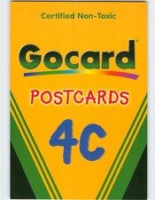 Cartolina Certificata Non Tossica Gocard Cartoline 4C