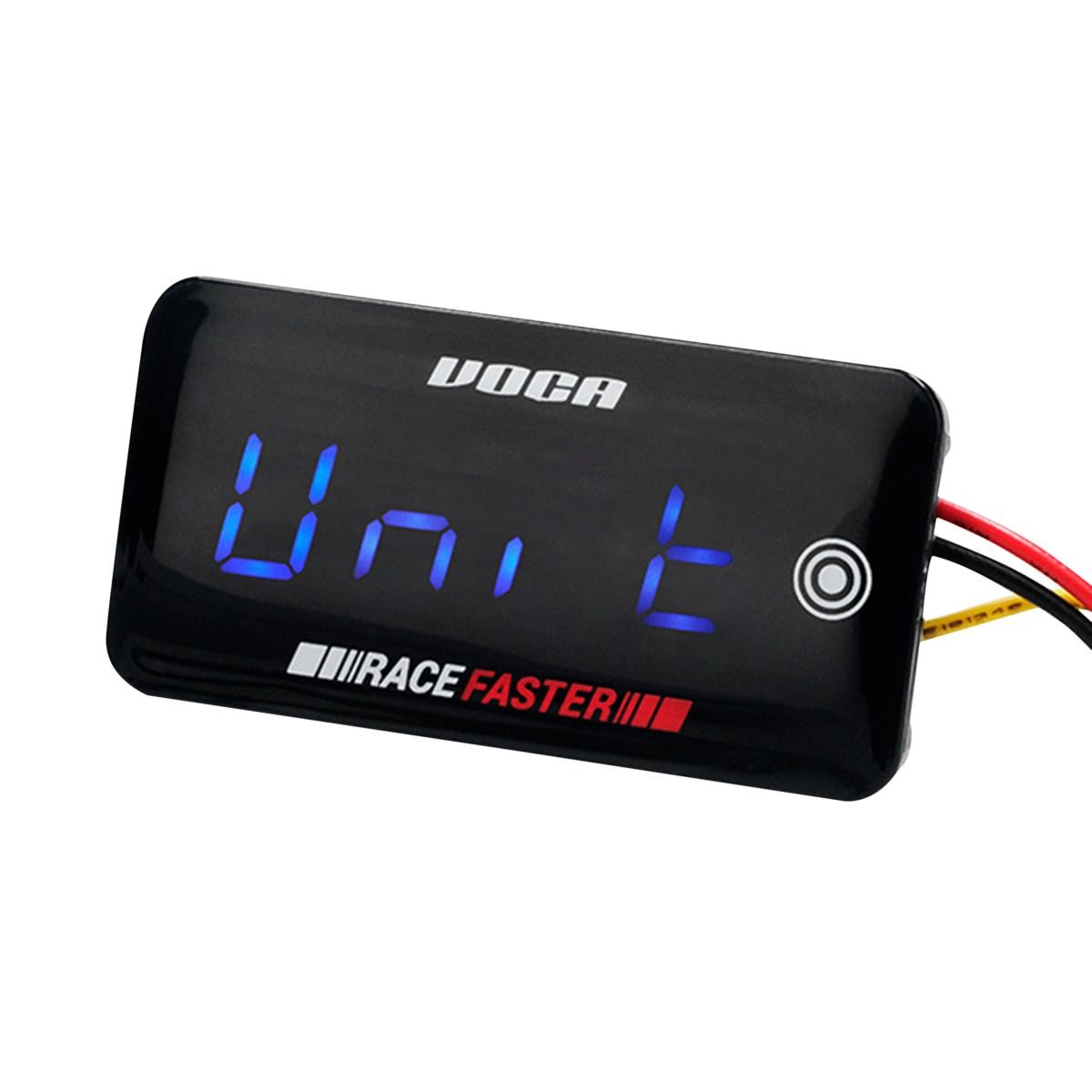 Thermomètre liquide de refroidissement Voca Race Faster voltmètre 12V