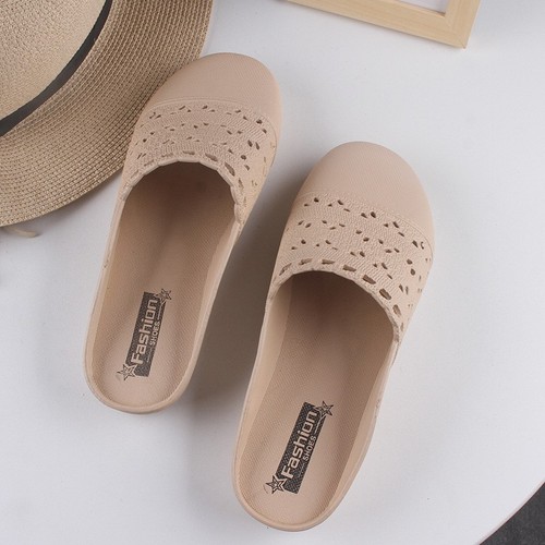 Sandalias Mujer Verano Planas Casuales Caladas Puntera Cerrada Cómodas - Imagen 15 de 24