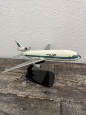 Vintage Pan Am DC-10 Air Jet Advance Models Airline Display Model w/ Stand