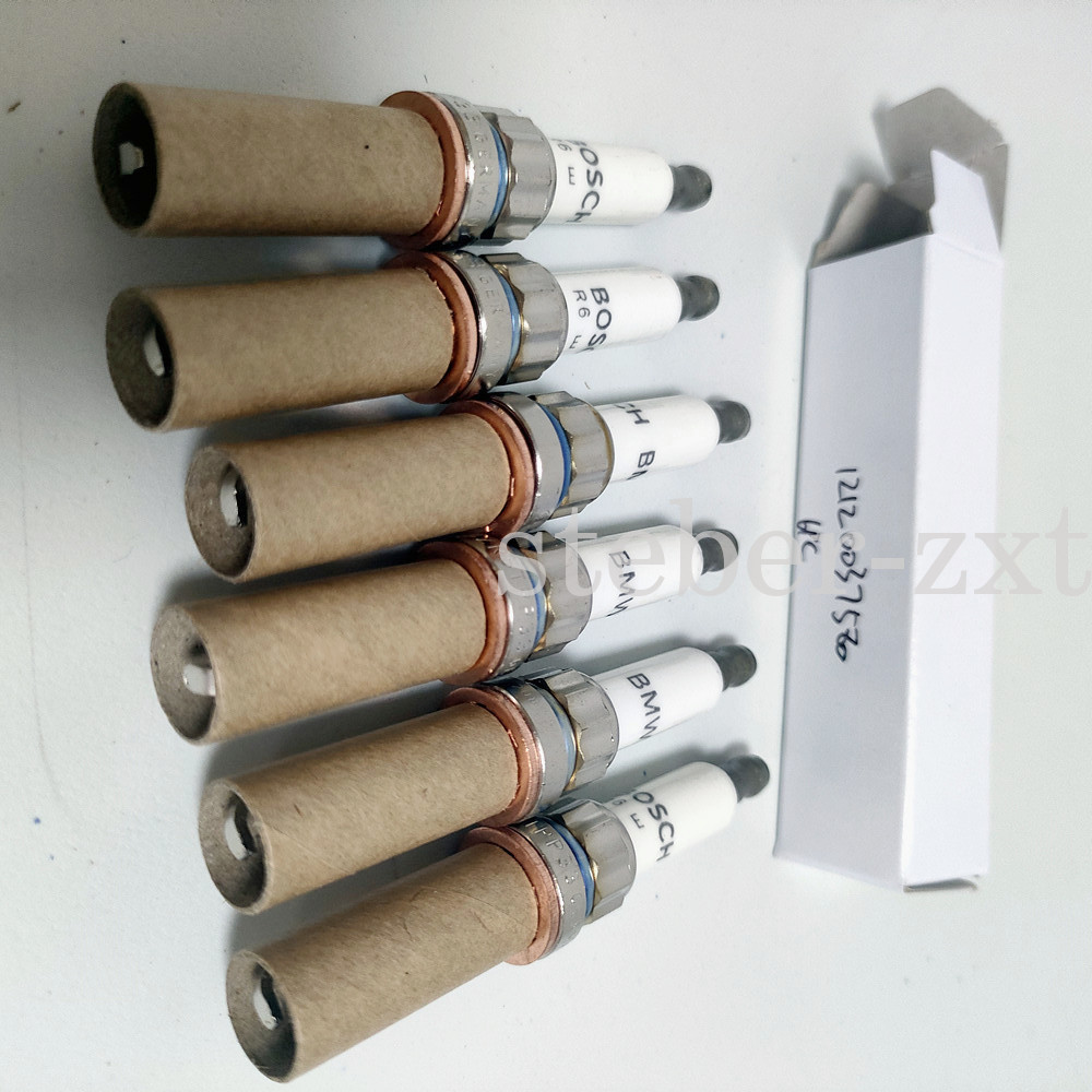 6PCS Spark Plug For BMW 12120037580 US SHIPPING