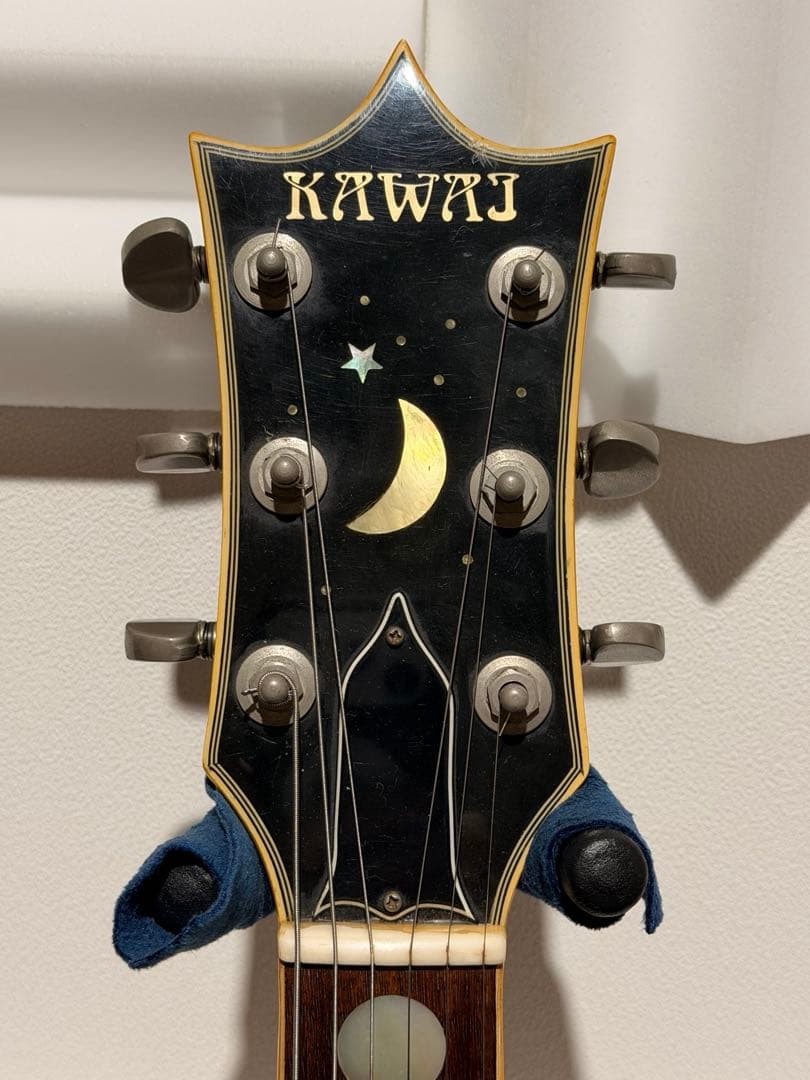 Electric Guitar Kawai Moon MS-1000 Sault Silver Sunburst Cosmo