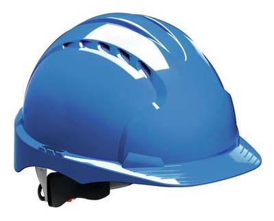 JSP Schutzhelm EVO3 mit Drehverschluss, EN 397, blau AJF170-0-500