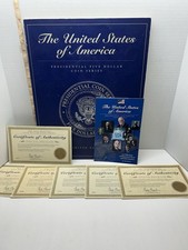 Presidential Five Dollar Coin Series 41 Coins Limited Edition Uncirculated