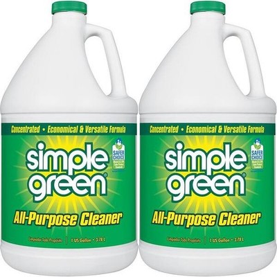 Simple Green 1 Gal. Concentrated All-Purpose Cleaner (2-Pack)  grease and stains